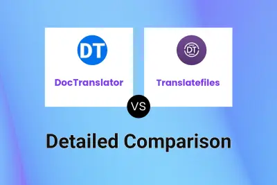 DocTranslator vs Translatefiles