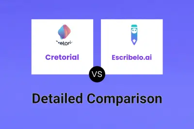 Cretorial vs Escribelo.ai Detailed comparison features, price