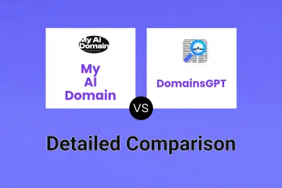 My AI Domain vs DomainsGPT Detailed comparison features, price