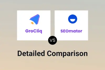 GroCliq vs SEOmator