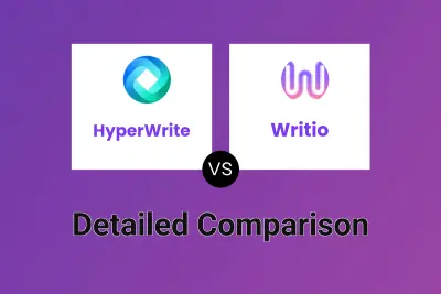 HyperWrite vs Writio Detailed comparison features, price