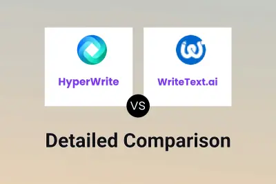 HyperWrite vs WriteText.ai Detailed comparison features, price