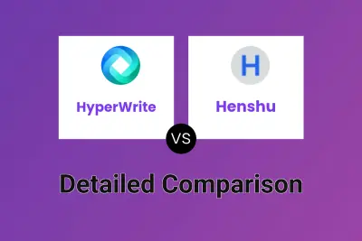 HyperWrite vs Henshu Detailed comparison features, price