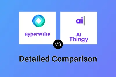 HyperWrite vs AI Thingy Detailed comparison features, price