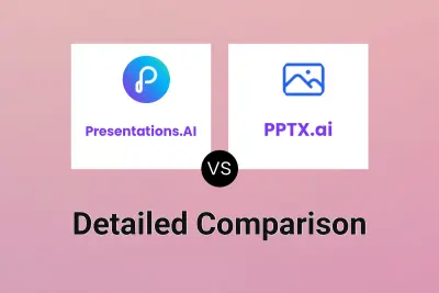 Presentations.AI vs PPTX.ai