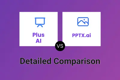 Plus AI vs PPTX.ai