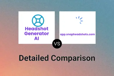 Headshot Generator AI vs app.snapheadshots.com