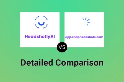HeadshotlyAI vs app.snapheadshots.com