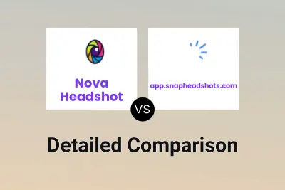 Nova Headshot vs app.snapheadshots.com