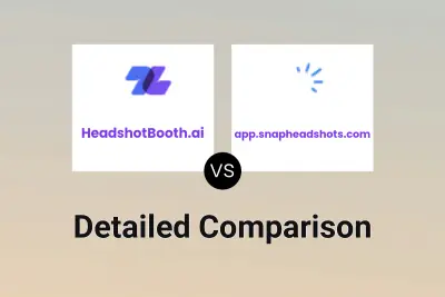HeadshotBooth.ai vs app.snapheadshots.com