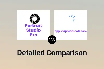 Portrait Studio Pro vs app.snapheadshots.com