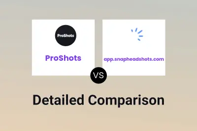 ProShots vs app.snapheadshots.com