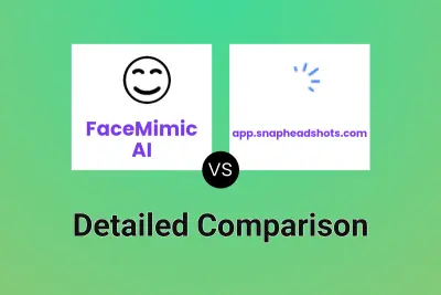 FaceMimic AI vs app.snapheadshots.com