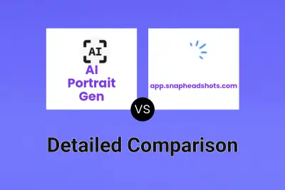 AI Portrait Gen vs app.snapheadshots.com