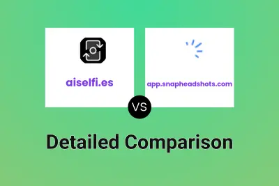 aiselfi.es vs app.snapheadshots.com