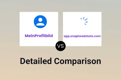 MeinProfilbild vs app.snapheadshots.com