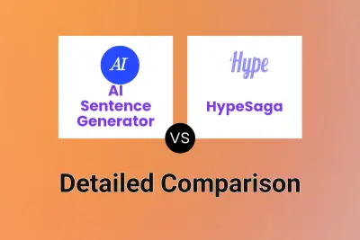 AI Sentence Generator vs HypeSaga