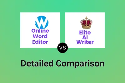 Online Word Editor vs Elite AI Writer