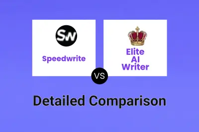 Speedwrite vs Elite AI Writer