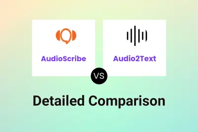AudioScribe vs Audio2Text