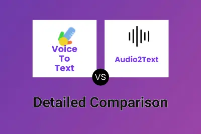 Voice To Text vs Audio2Text