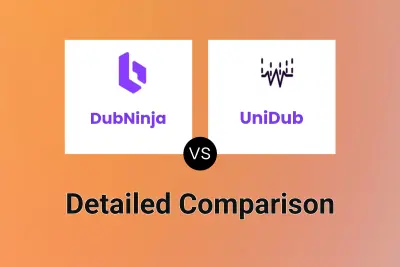 DubNinja vs UniDub Detailed comparison features, price