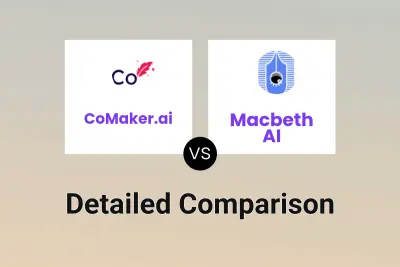 CoMaker.ai vs Macbeth AI Detailed comparison features, price