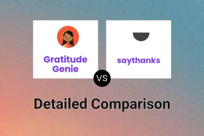 Gratitude Genie vs saythanks