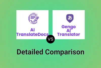 AI TranslateDocs vs Gengo AI Translator