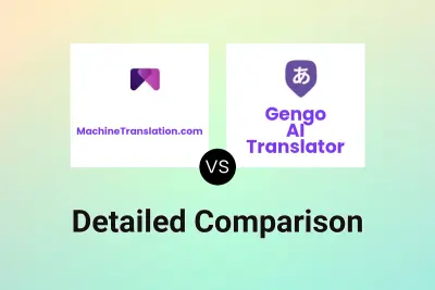 MachineTranslation.com vs Gengo AI Translator