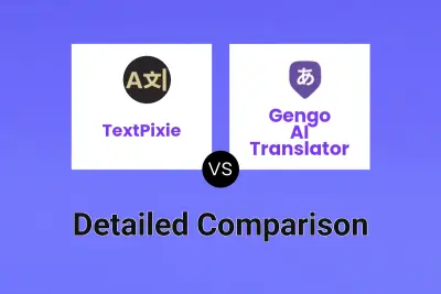 TextPixie vs Gengo AI Translator