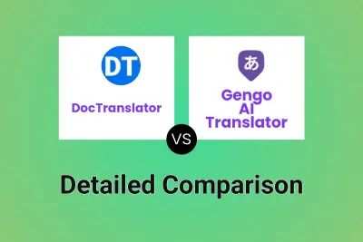 DocTranslator vs Gengo AI Translator