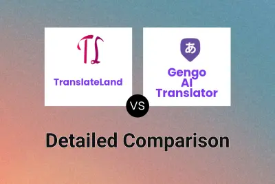TranslateLand vs Gengo AI Translator