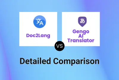 Doc2Lang vs Gengo AI Translator