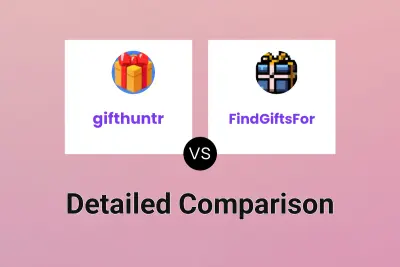 gifthuntr vs FindGiftsFor