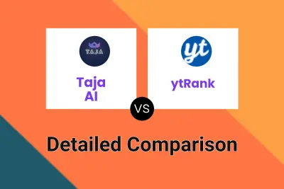 Taja AI vs ytRank Detailed comparison features, price