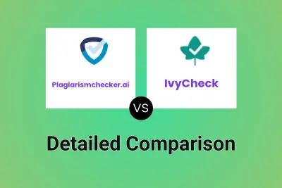 Plagiarismchecker.ai vs IvyCheck