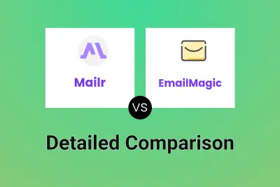 Mailr vs EmailMagic Detailed comparison features, price