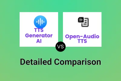 TTS Generator AI vs Open-Audio TTS
