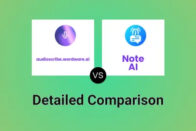 audioscribe.wordware.ai vs Note AI