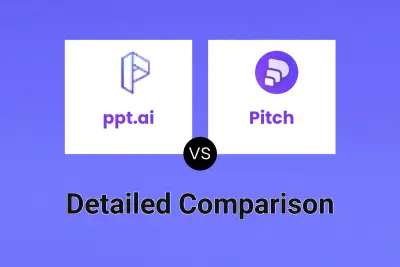 ppt.ai vs Pitch