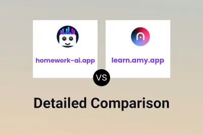 homework-ai.app vs learn.amy.app