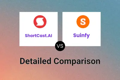 ShortCast.AI vs Suinfy Detailed comparison features, price