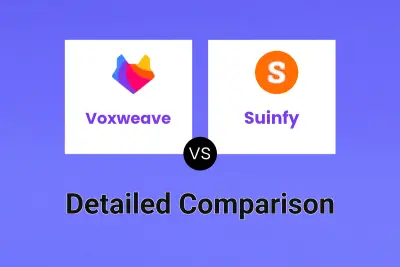 Voxweave vs Suinfy Detailed comparison features, price