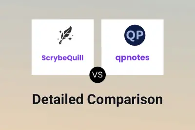 ScrybeQuill vs qpnotes