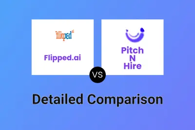 Flipped.ai vs Pitch N Hire Detailed comparison features, price