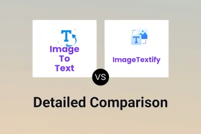 Image To Text vs ImageTextify