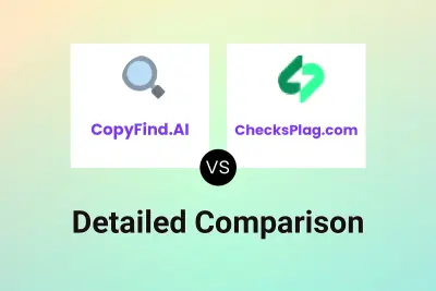 CopyFind.AI vs ChecksPlag.com