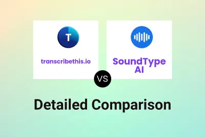 transcribethis.io vs SoundType AI