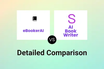 eBookerAI vs AI Book Writer Detailed comparison features, price